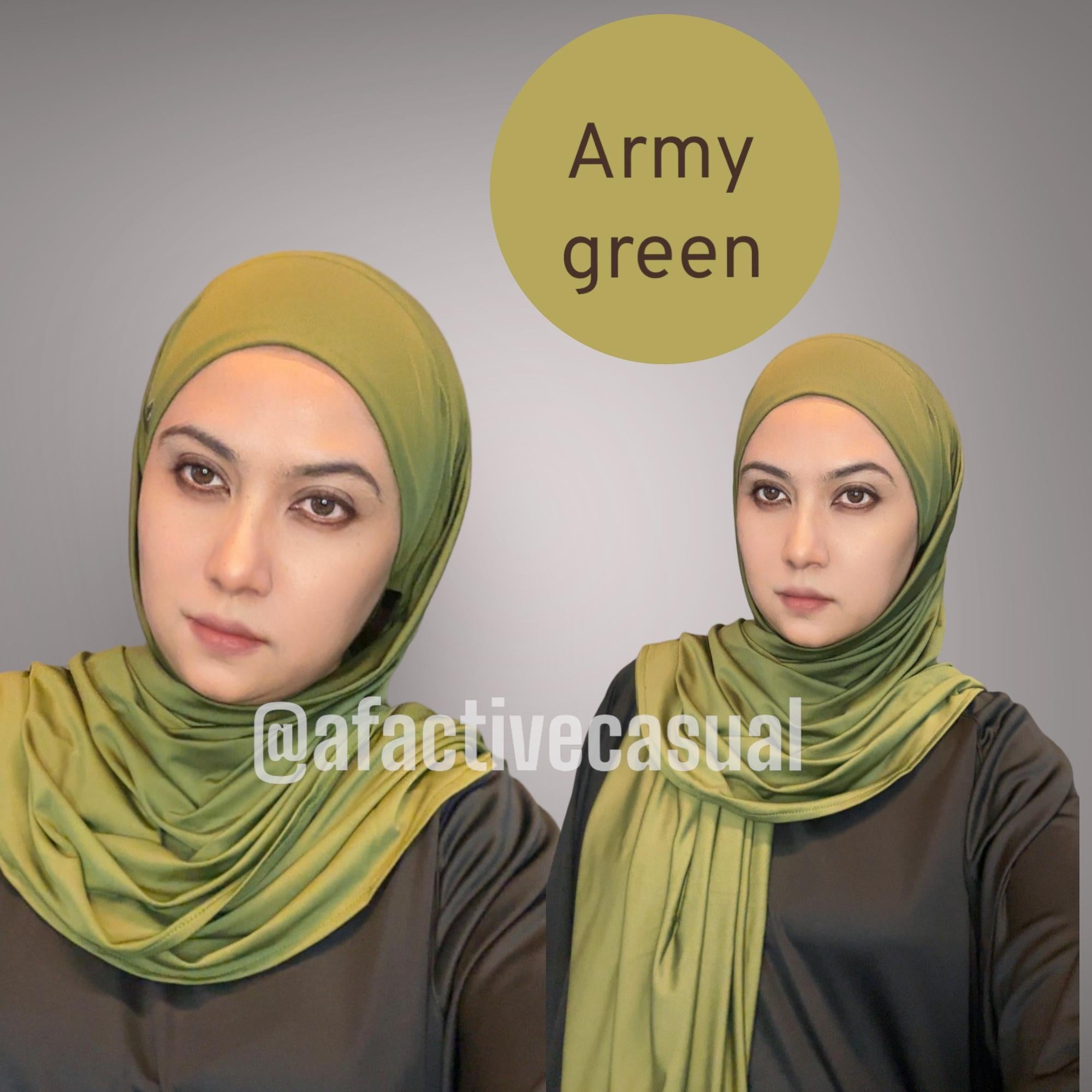 Afactivecasual Versatile Sports Hijab (9 colors!!)