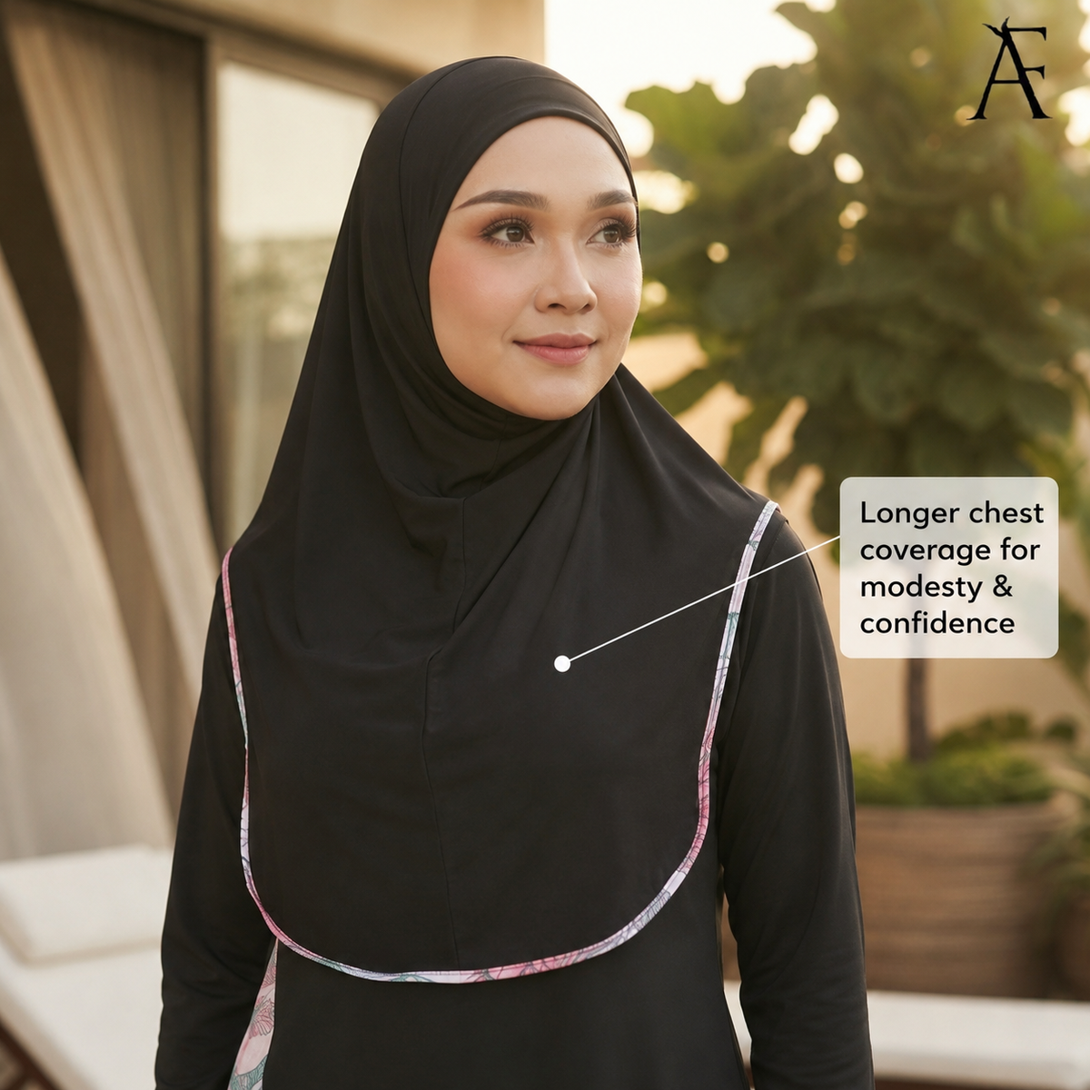 AFactivecasual Modest Muslimah Swimwear Set SOLARA Collection (SG DESIGN)