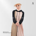 Afactivecasual Dual tone Hoodie Dress for Sports and Casual
