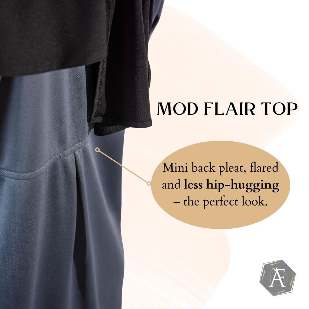 Afactivecasual Mod Flair Muslimah Sports Top