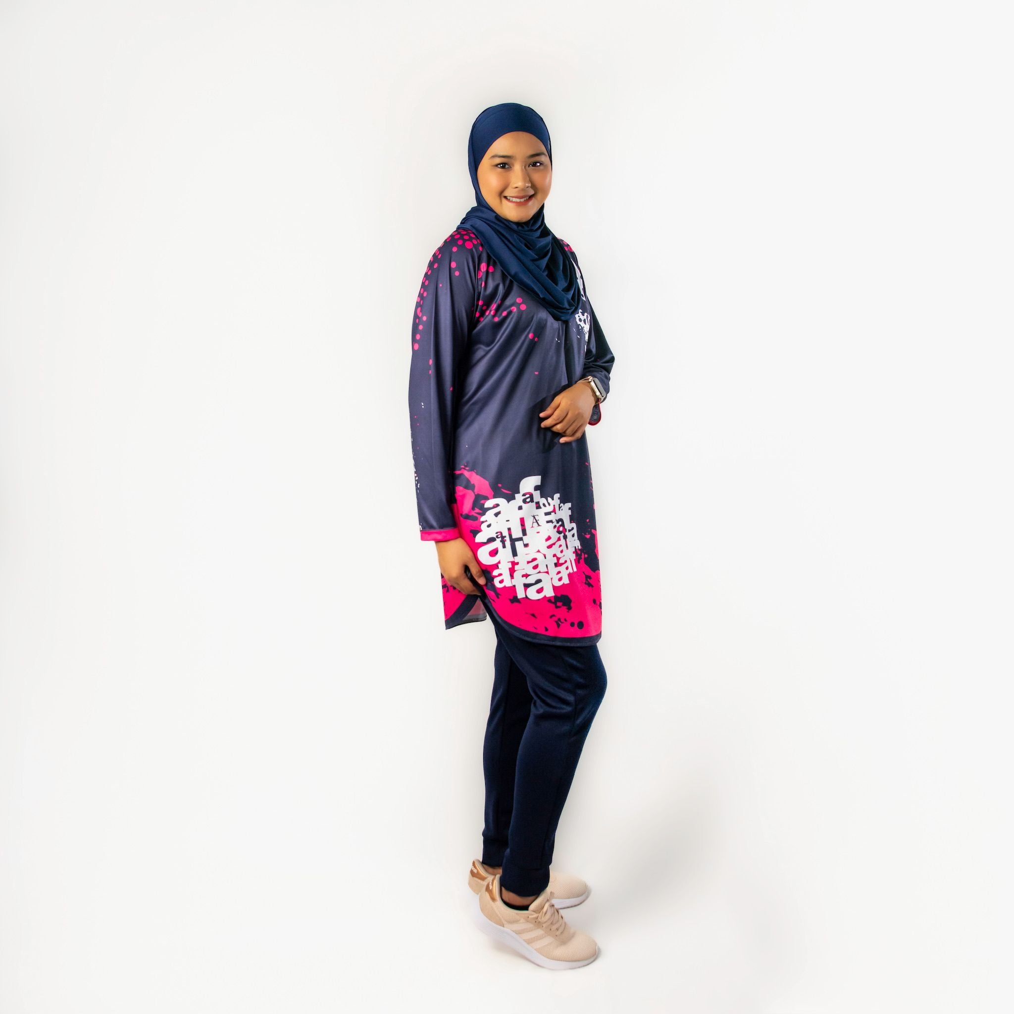 Afactivecasual Typo Series Premium Drifit Tunic