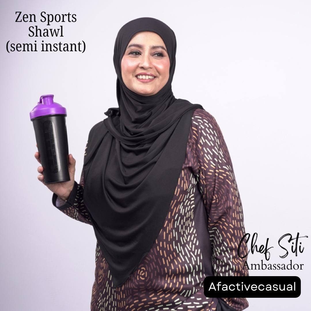 Afactivecasual Zen Sports Shawl for Women