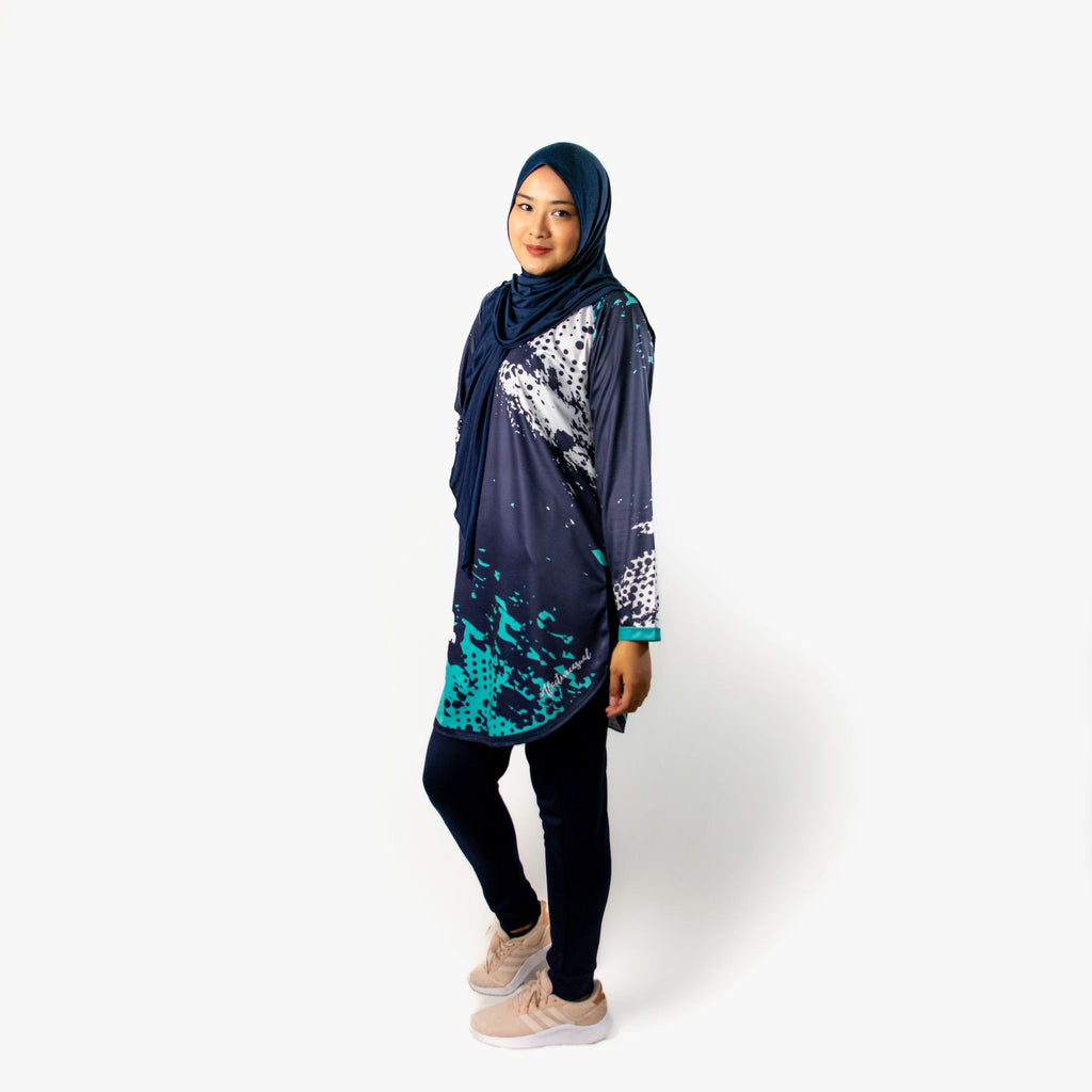 Afactivecasual Typo Series Premium Drifit Tunic