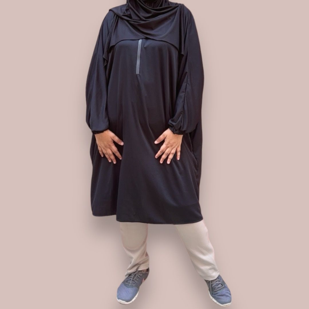 Afactivecasual Muslimah Oversize Premium Drifit Sports Tunic