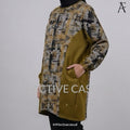 Monogrid oversize drifit tunic