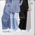 Afactivecasual Relax Motion Pants in Cooling Ribbed