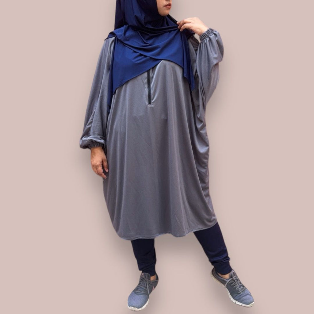 Afactivecasual Muslimah Oversize Premium Drifit Sports Tunic