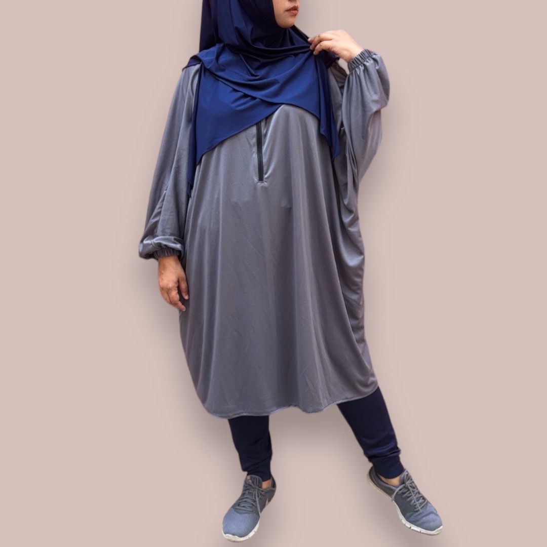 Afactivecasual Muslimah Oversize Premium Drifit Sports Tunic