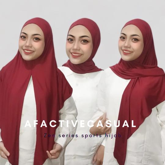 Afactivecasual Zen Series Sports Hijab