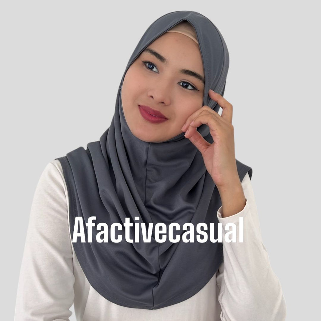 Afactive Casual Basic Sports Hijab