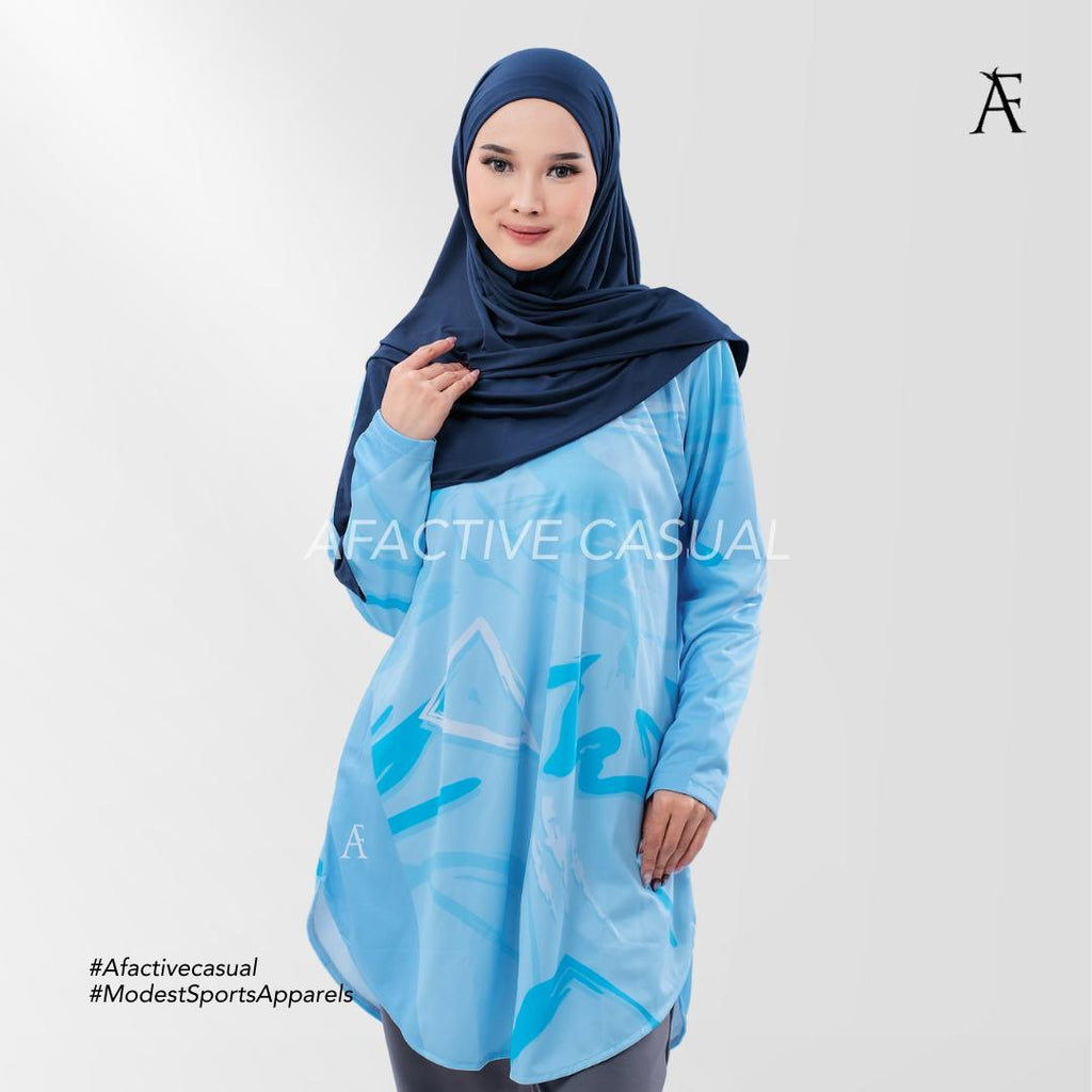 Afactivecasual Pastel Series Drifit Tunic for sports and casual