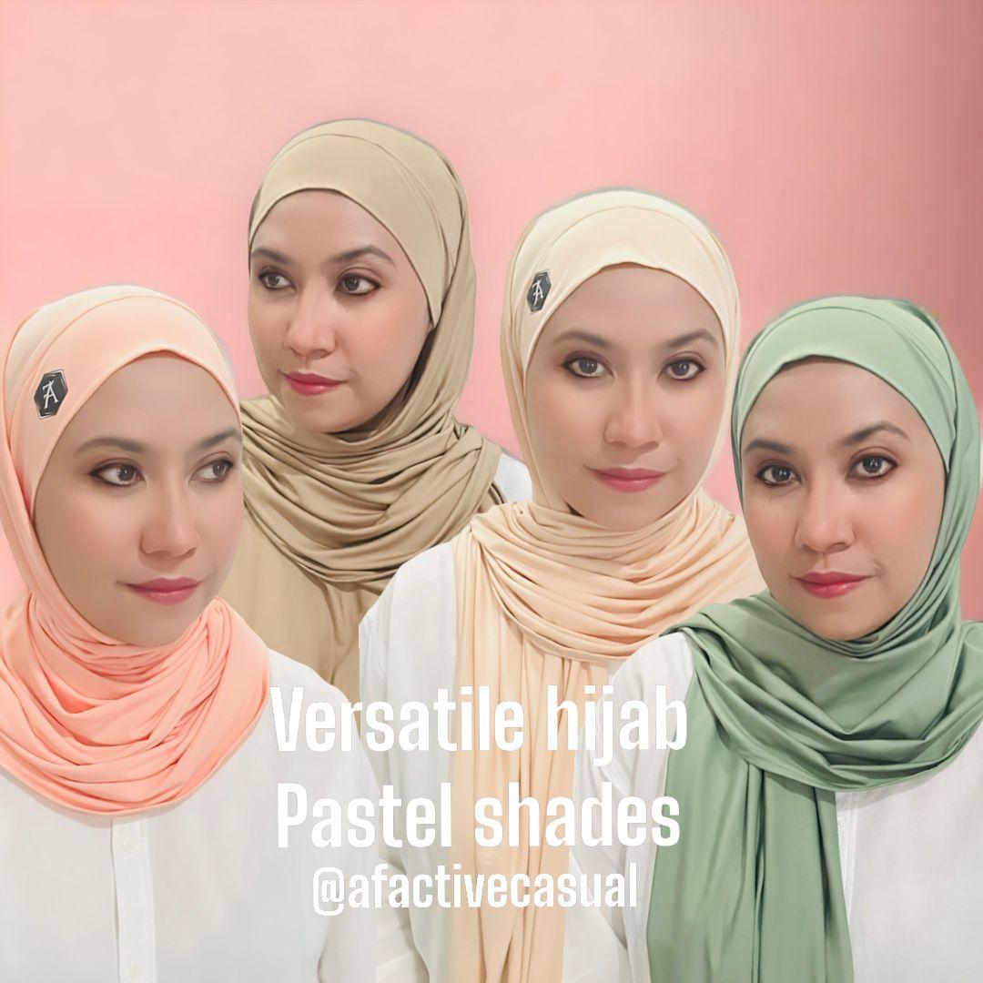 Afactivecasual Versatile Sports Hijab (9 colors!!)