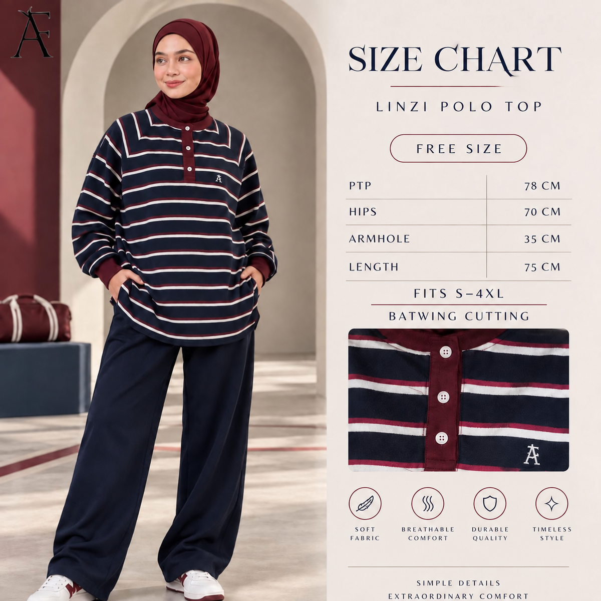 Linzi Polo Top