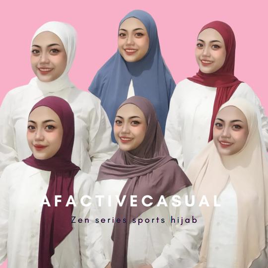 Afactivecasual Zen Series Sports Hijab
