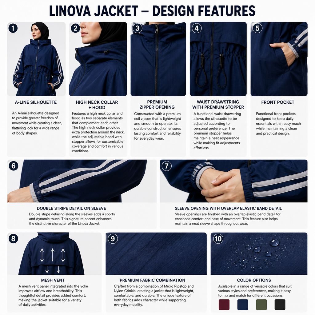 Linova Oversize Technical Jacket
