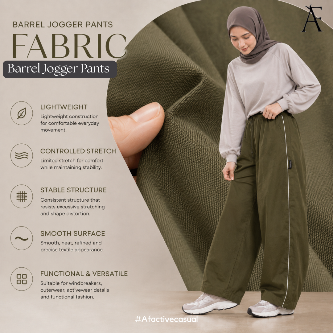 Afactivecasual Barrel Jogger Pants