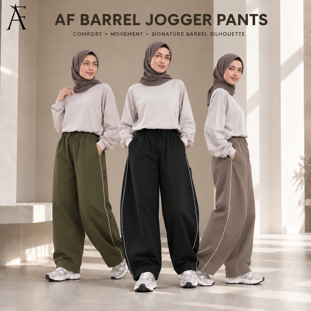 Afactivecasual Barrel Jogger Pants