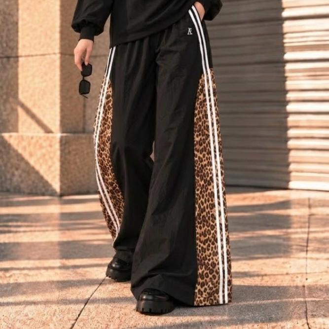 AF WILD EDIT LEOPARD TOP AND  PANTS SERIES ( TOP AND PANTS SOLD SEPERTELY, PLUS SIZE AVAILABLE)