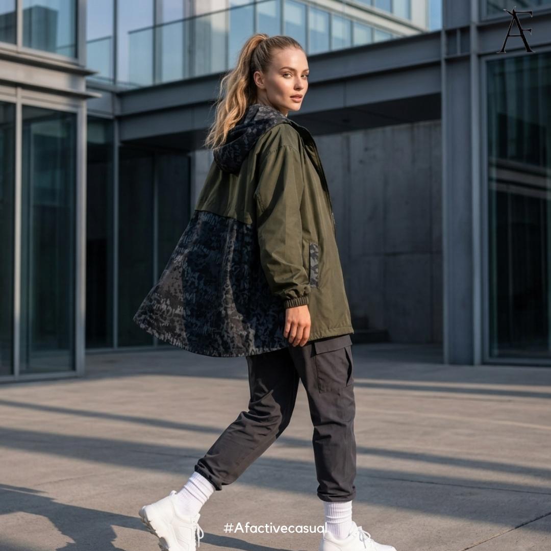 AF ACTIVE CASUAL Ravelyn Oversized Travel Parka