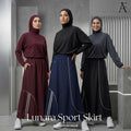 AF Lunara Sport Skirt - Lightweight Breathable Travel Friendly in Standard & Plus Sizes for Active Casual Wear