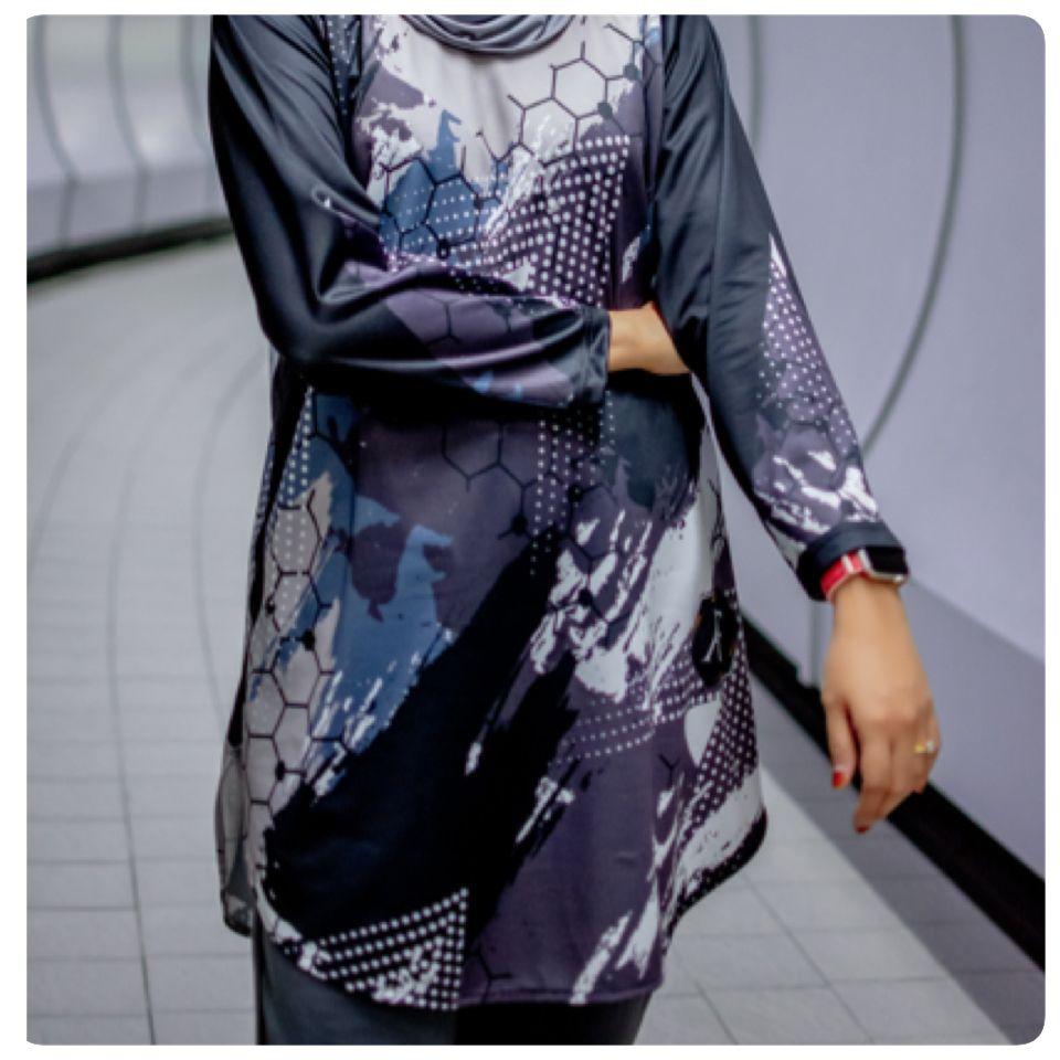 Afactivecasual Muslimah Athleisure Modest Top