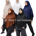 Af Maxi cool sports and casual Khimar bidang 60 XL
