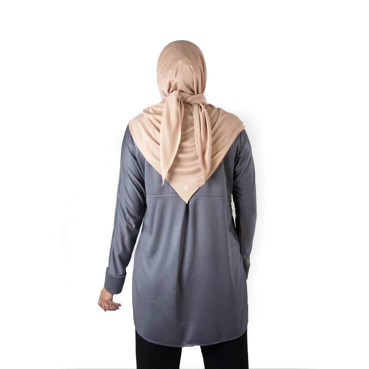 Afactivecasual Air-lite V scarf with inner attached