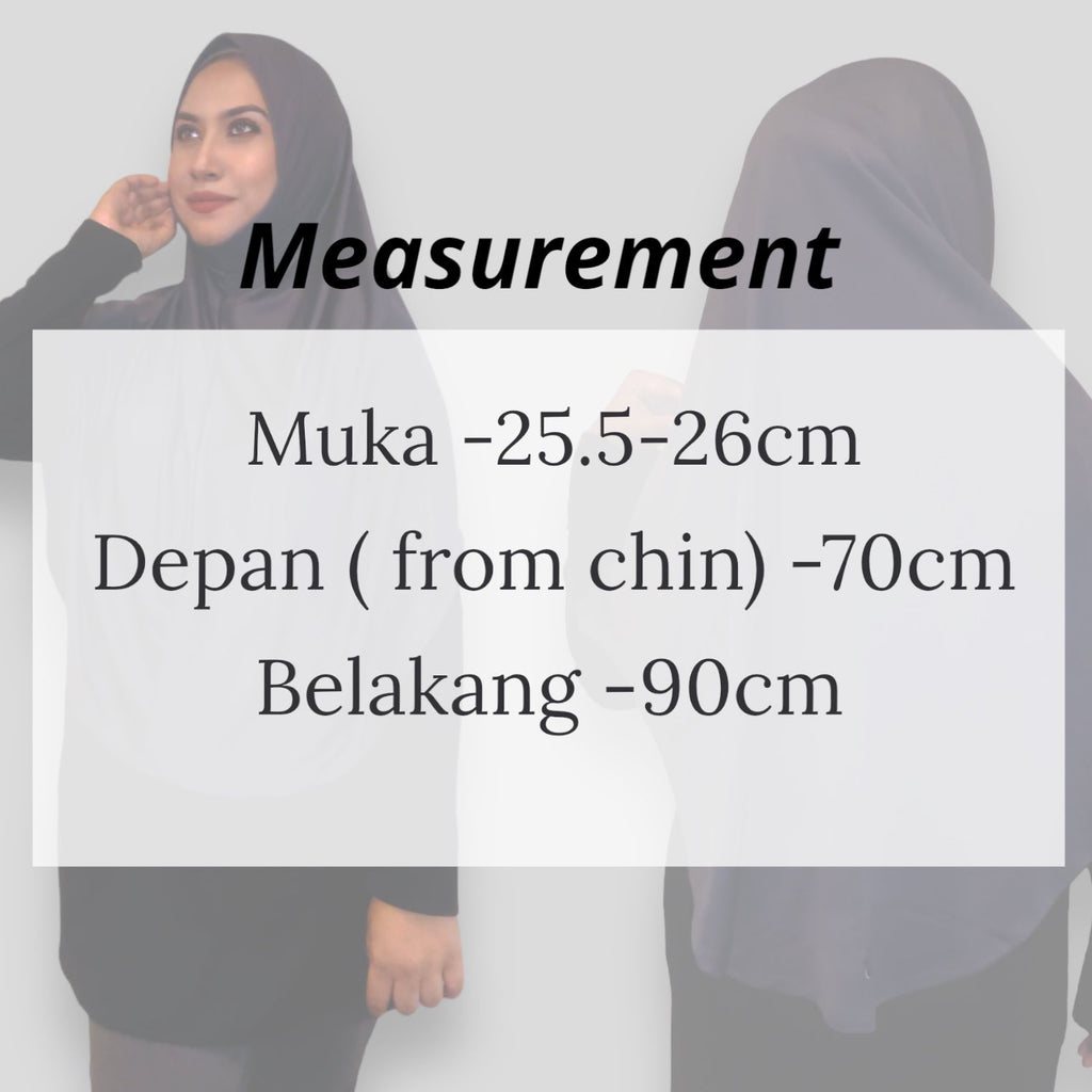 Afactivecasual Maxi Sports Hijab Drifit Material