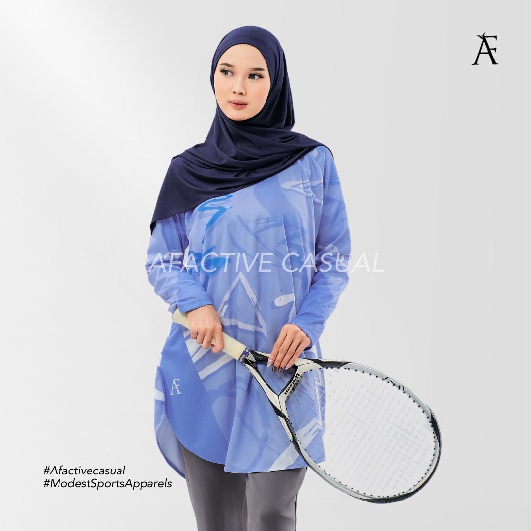Afactivecasual Pastel Series Drifit Tunic for sports and casual