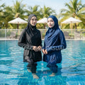 Afactivecasual ONYX 3-Piece Modest Swimwear Set std and plus size available