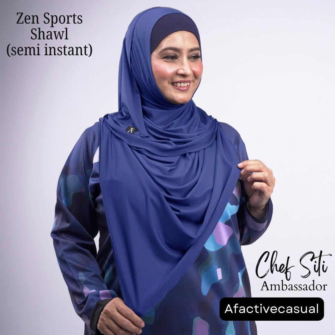 Afactivecasual Zen Sports Shawl for Women