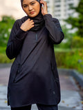Afactivecasual Zip Motion Muslimah Sports Top