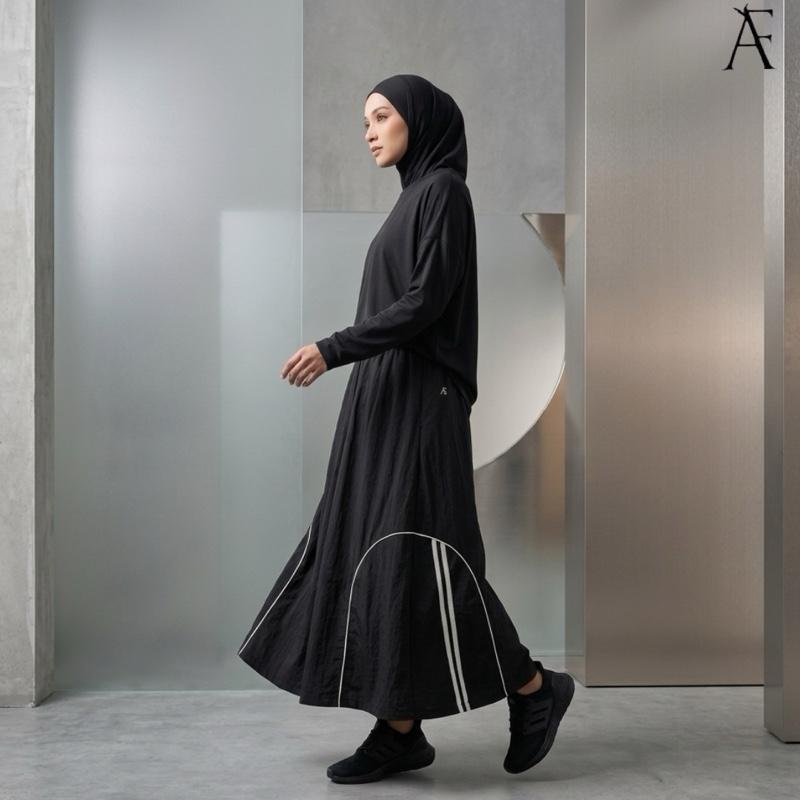 AF Lunara Sport Skirt - Lightweight Breathable Travel Friendly in Standard & Plus Sizes for Active Casual Wear