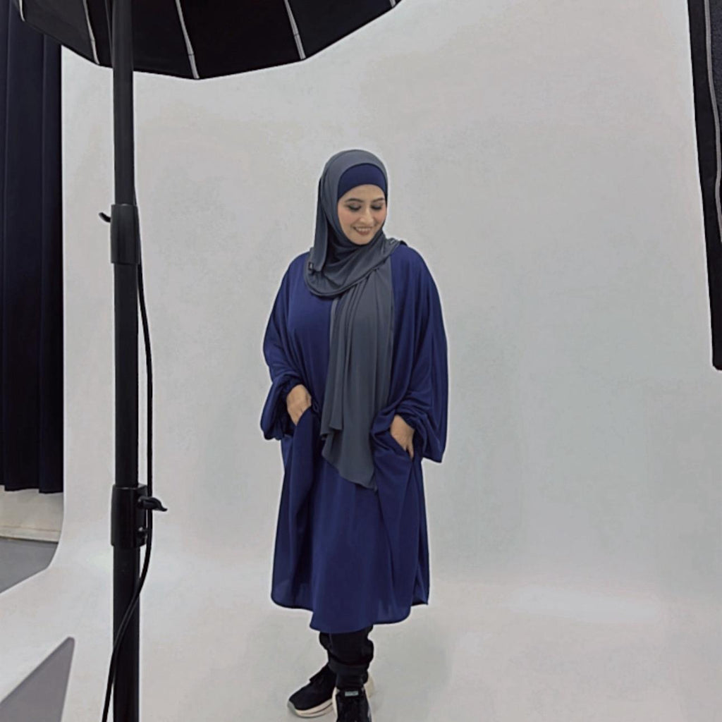 Afactivecasual Muslimah Oversize Premium Drifit Sports Tunic
